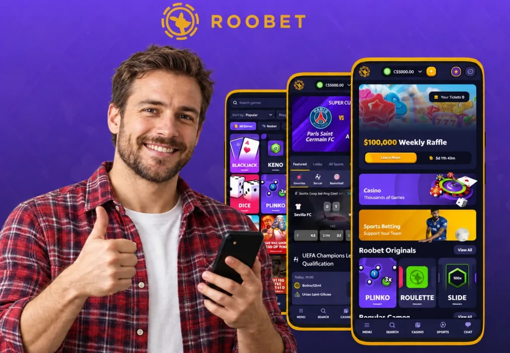 Join Roobet Crypto Casino