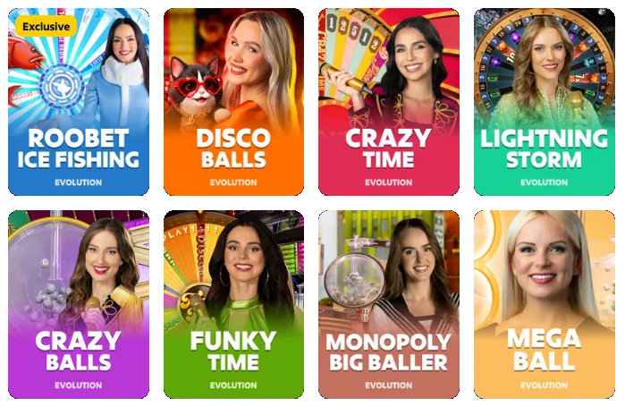 Roobet Game Shows